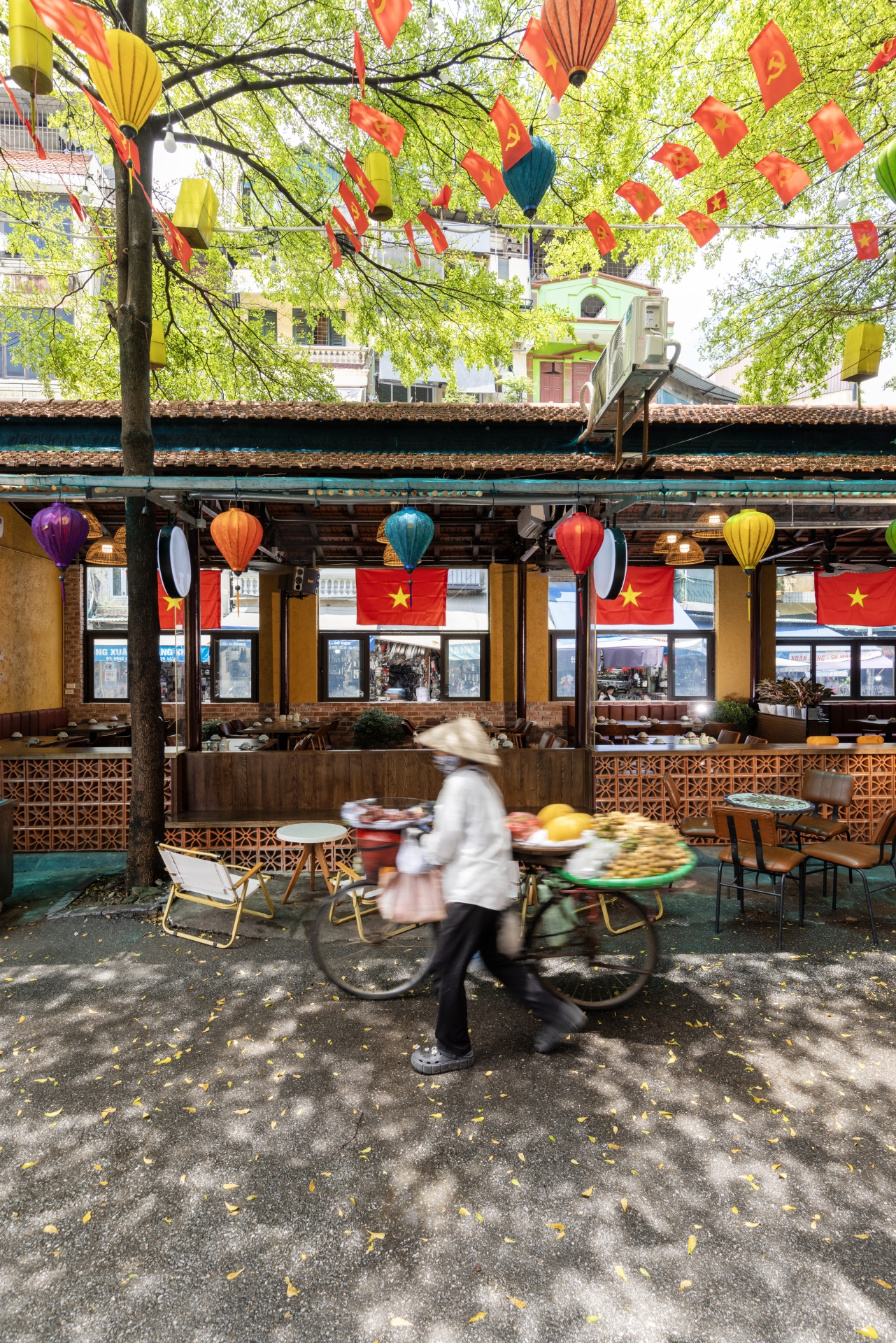 Không gian nhà hàng Ẩm thực Đồng Xuân