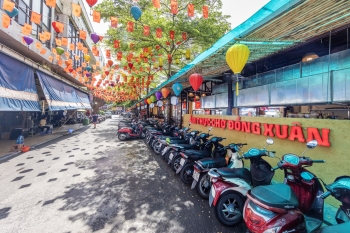 Không gian nhà hàng Ẩm thực Đồng Xuân